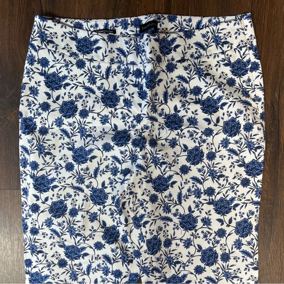 TALBOTS CHATHAM ANKLE PANTS - VIBRANT FLORAL SZ 16 - Picture 6 of 8